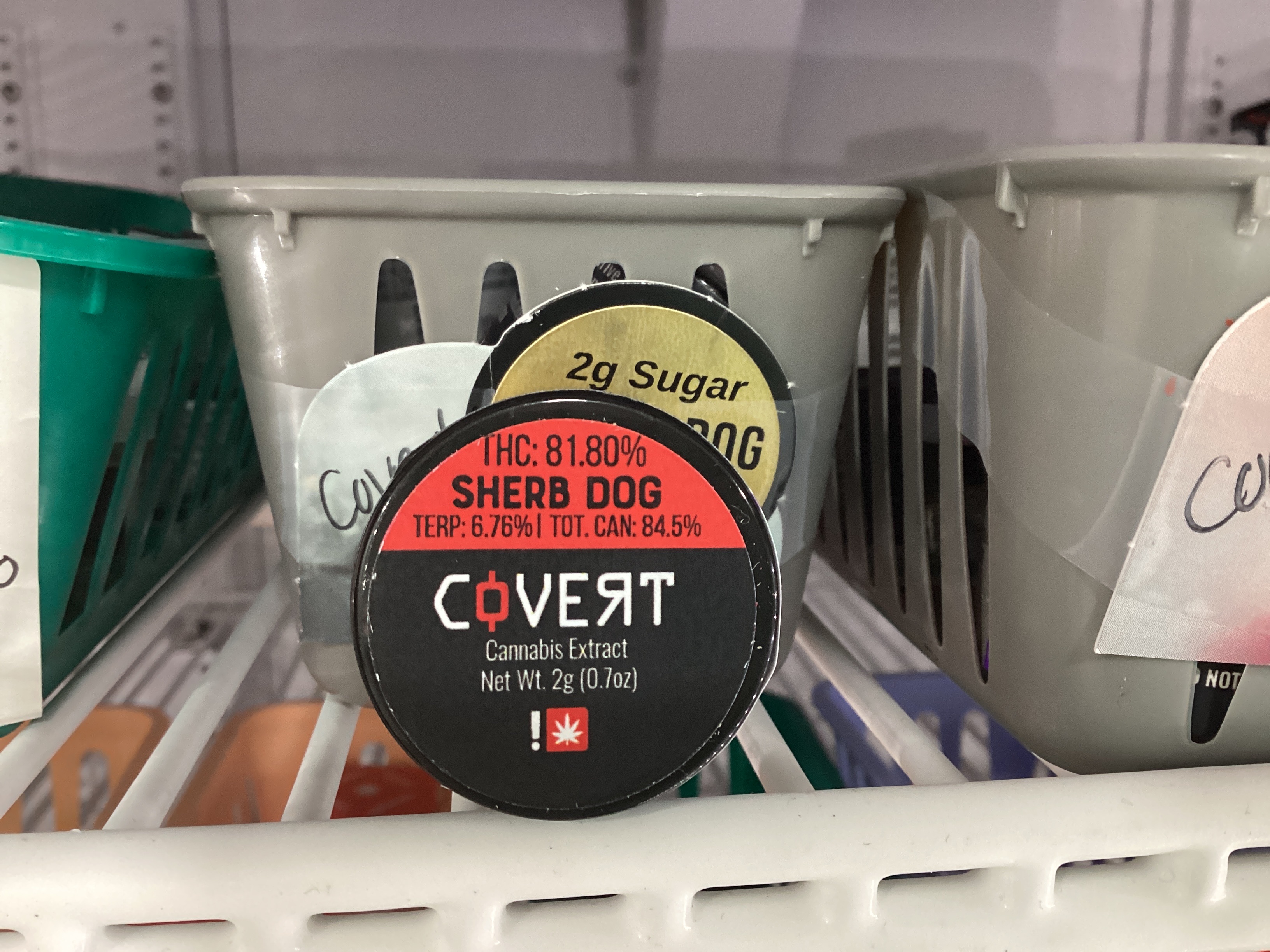 Photograph of product: Covert Sherb Dog Cured Sugar Sauce