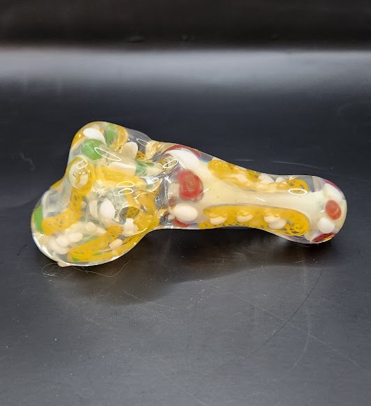 Photograph of product: Glass - Medium 3 hole hammer pipe