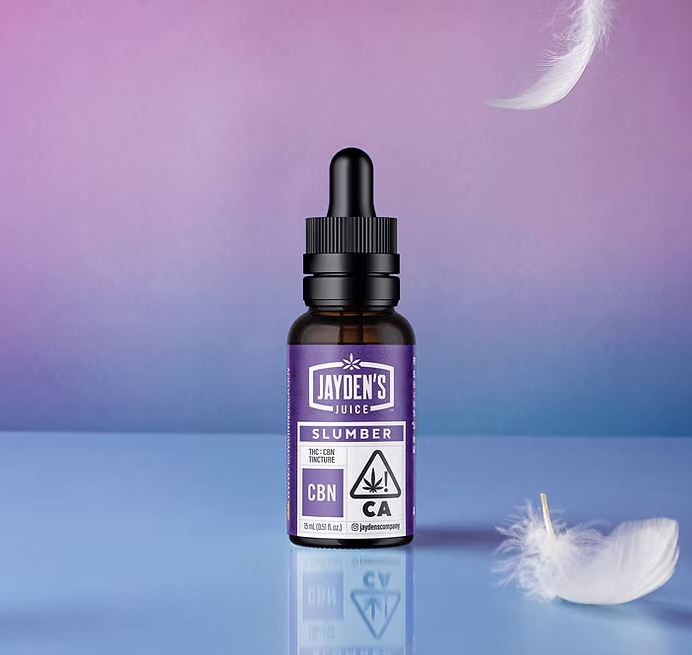 Photograph of product: Jayden's Juice   Slumber Cbn Tincture 30ml   912 Mg