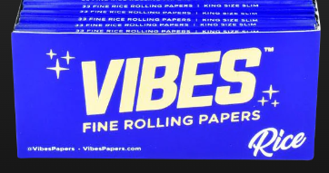 Photograph of product: Vibes Fatty Rice Paper & Tips