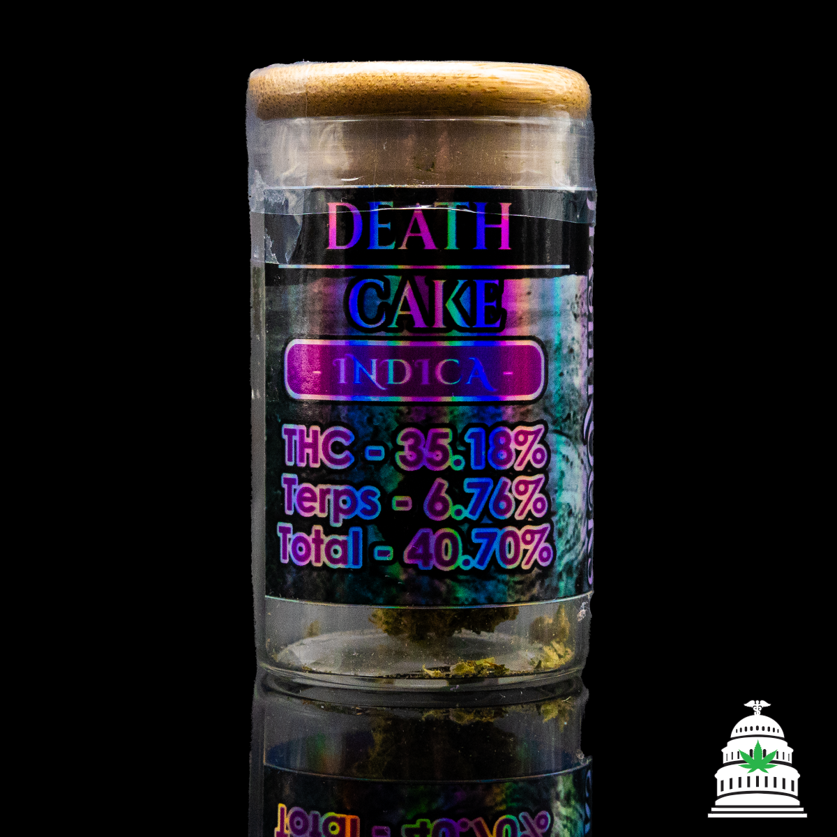 Photograph of product: Death Cake - Dank Banq au chocolat Rockz