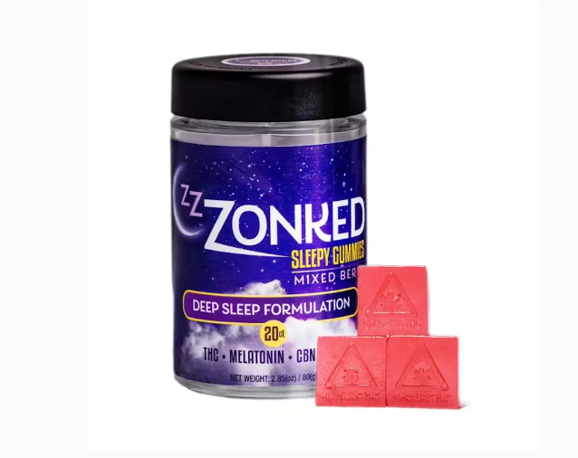 Photograph of product: Zzzonked | Sleepy | Mixed Berry | 100mg