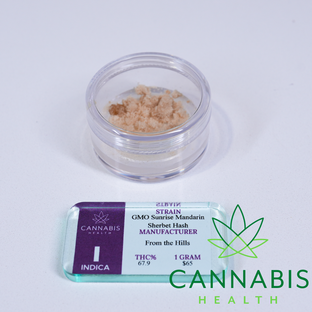 Photograph of product: FTH | GMO Sunrise Mandarin Sherbert au chocolat