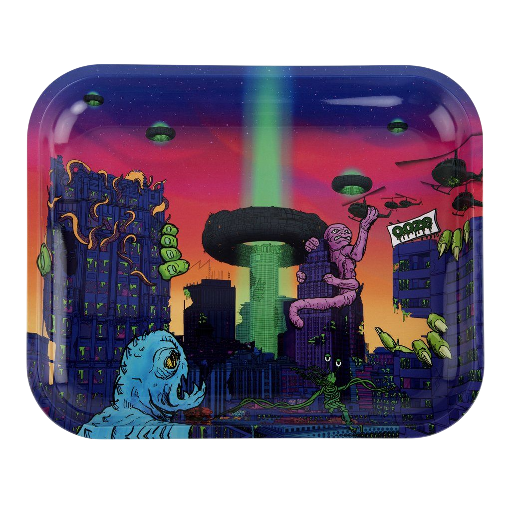 Photograph of product: Ooze Rolling Tray - Metal - Fight - Medium