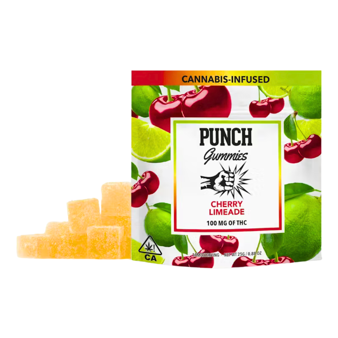 Photograph of product: CHERRY LIMEAID GUMMIES