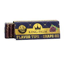 Photograph of product: King Palm French Brown Papers 1 1/4 24pc (Grape)
