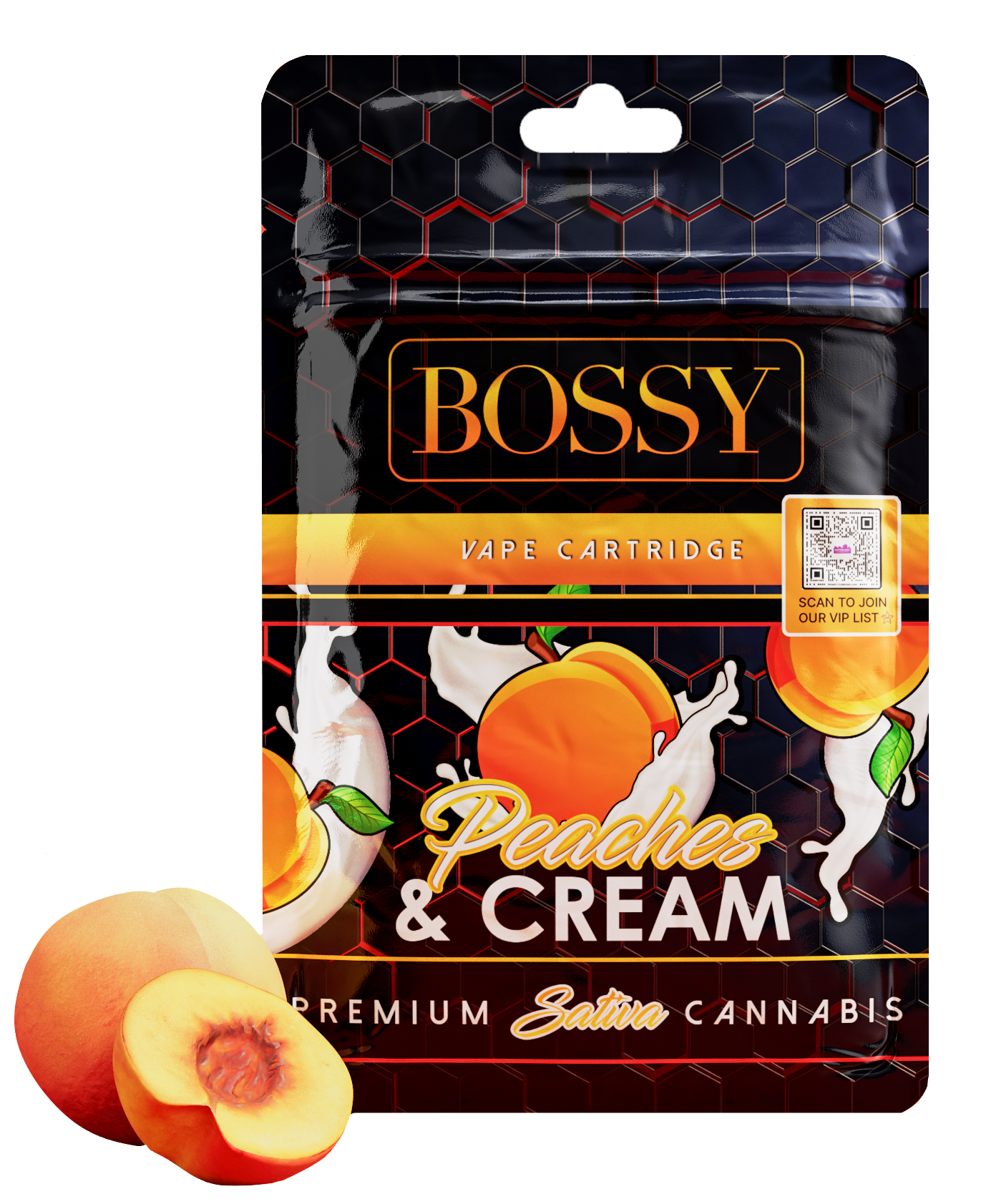 Photograph of product: Bossy Peaches & Cream Cartridge Rec