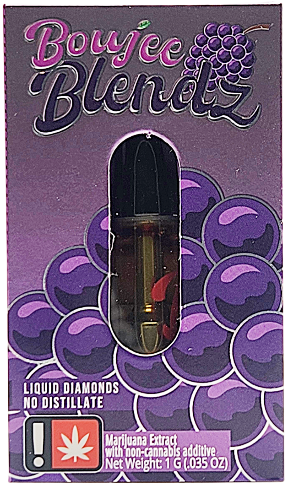 Photograph of product: BoujeeBlendz- Grape 1G Cart