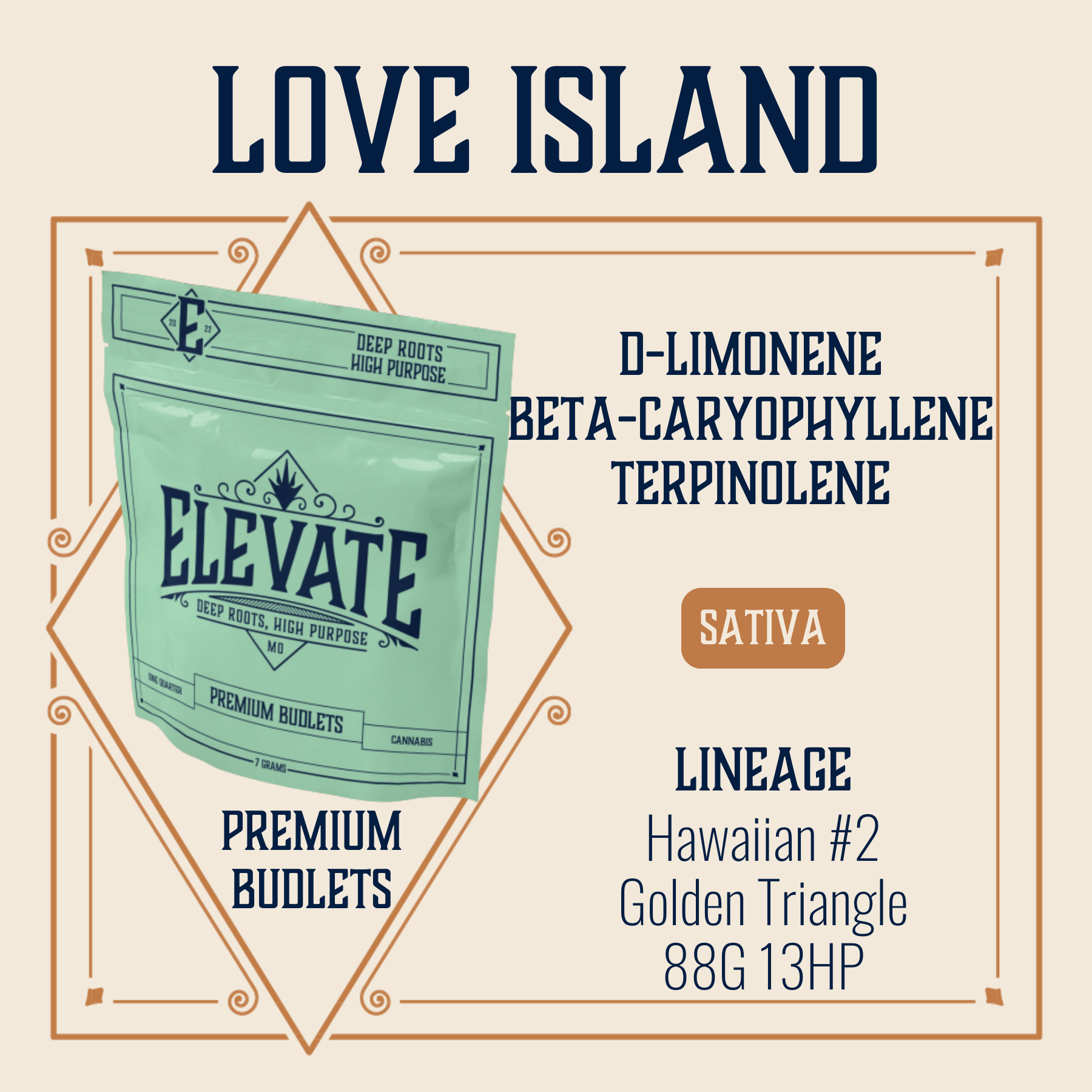 Photograph of product: Love Island Budlets | 7g