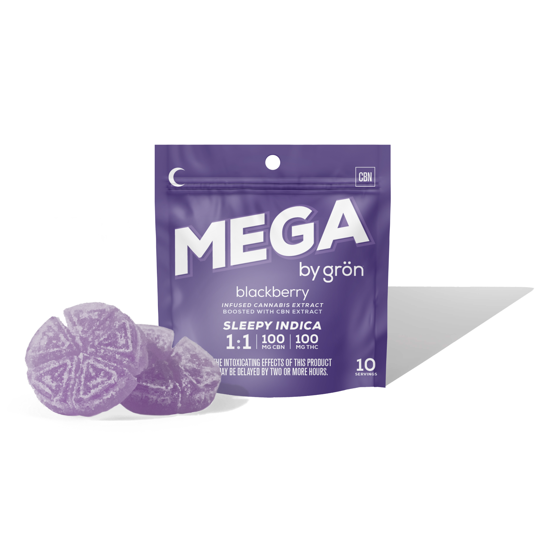 Photograph of product: 1:1 Blackberry Mega Discs - CBN/TH-oui