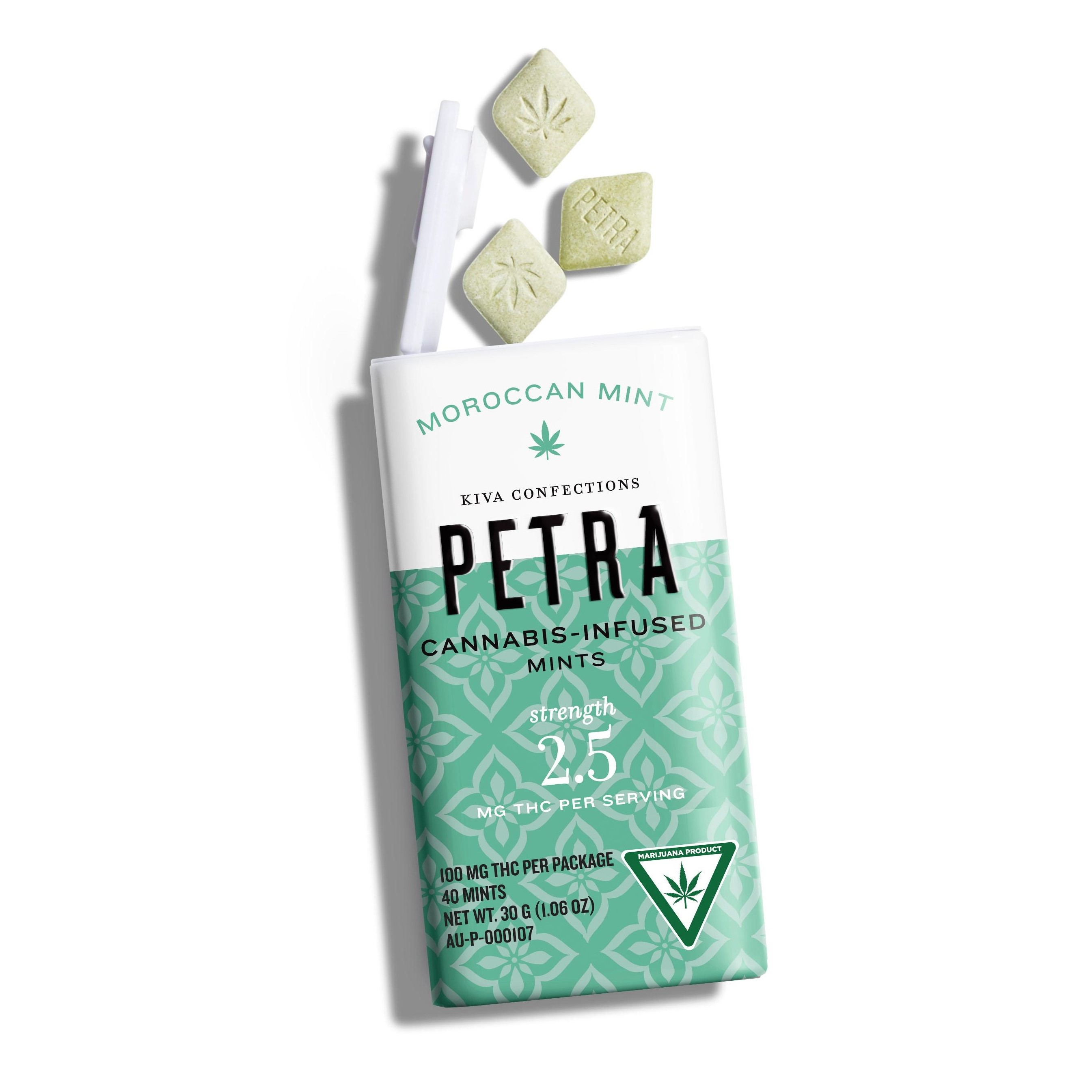 Photograph of product: Petra Mints Moroccan Mint | 100mg