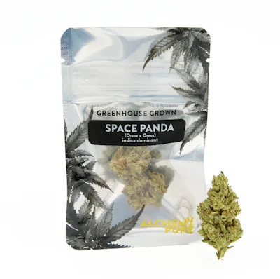 Photograph of product: Alchemy Pure | Space Panda (IH) | Dime Bag | 0.7g