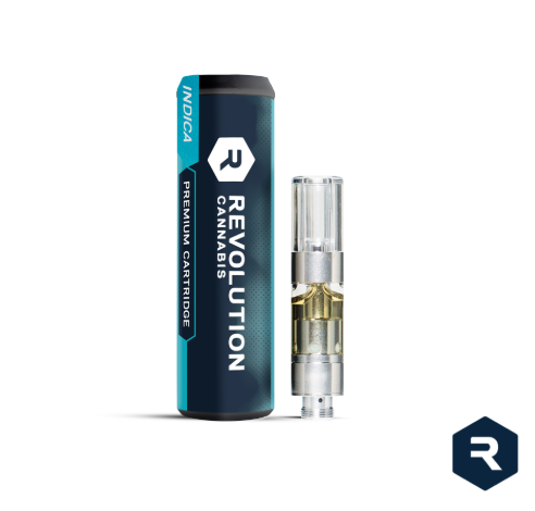 Photograph of product: REVOLUTION - BLUEBERRY CLEMENTINE TERP TANK (0.5G) (I)