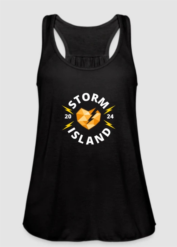 Photograph of product: Storm Island - Tank Top - Black