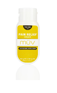 Photograph of Product: MuV Cream 100mg 1:1 Pain Relief