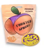 Photograph of product: AU Zaza Factory: Frosted Apricot Prepackaged 3.5g