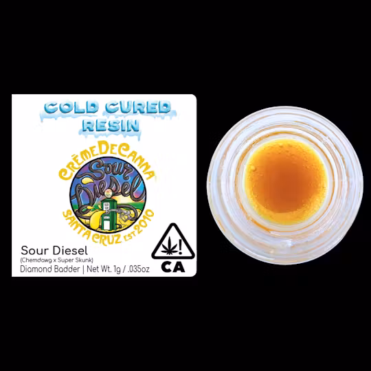 Photograph of product: Creme De Canna | Sour Diesel | Diamond Badder