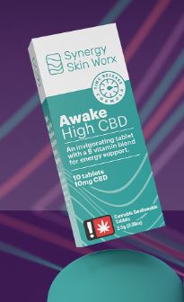 Photograph of product: Tablets | Awake | High CBD | 10 x 10mg