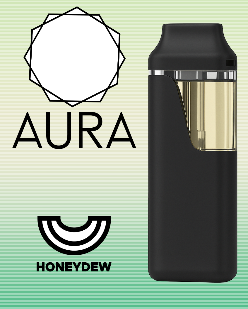 Photograph of product: Honeydew 1g Cured Resin Disposable Vape
