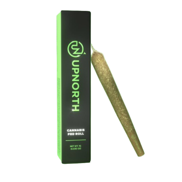 Photograph of product: *Promo* UpNorth | Purple Zaza Pre-Roll | 1g
