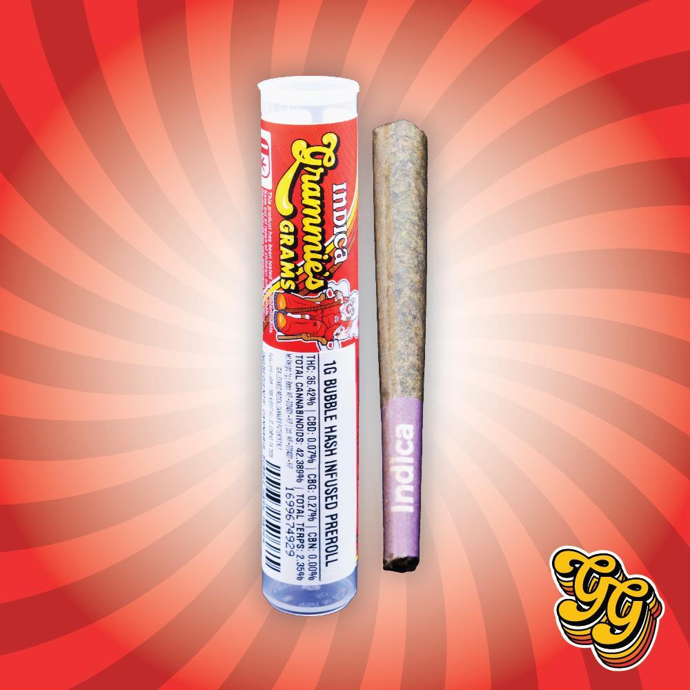 Photograph of product: Grammie's Grams | au chocolat Infused Pre-Roll | Papaya Splash | 1g
