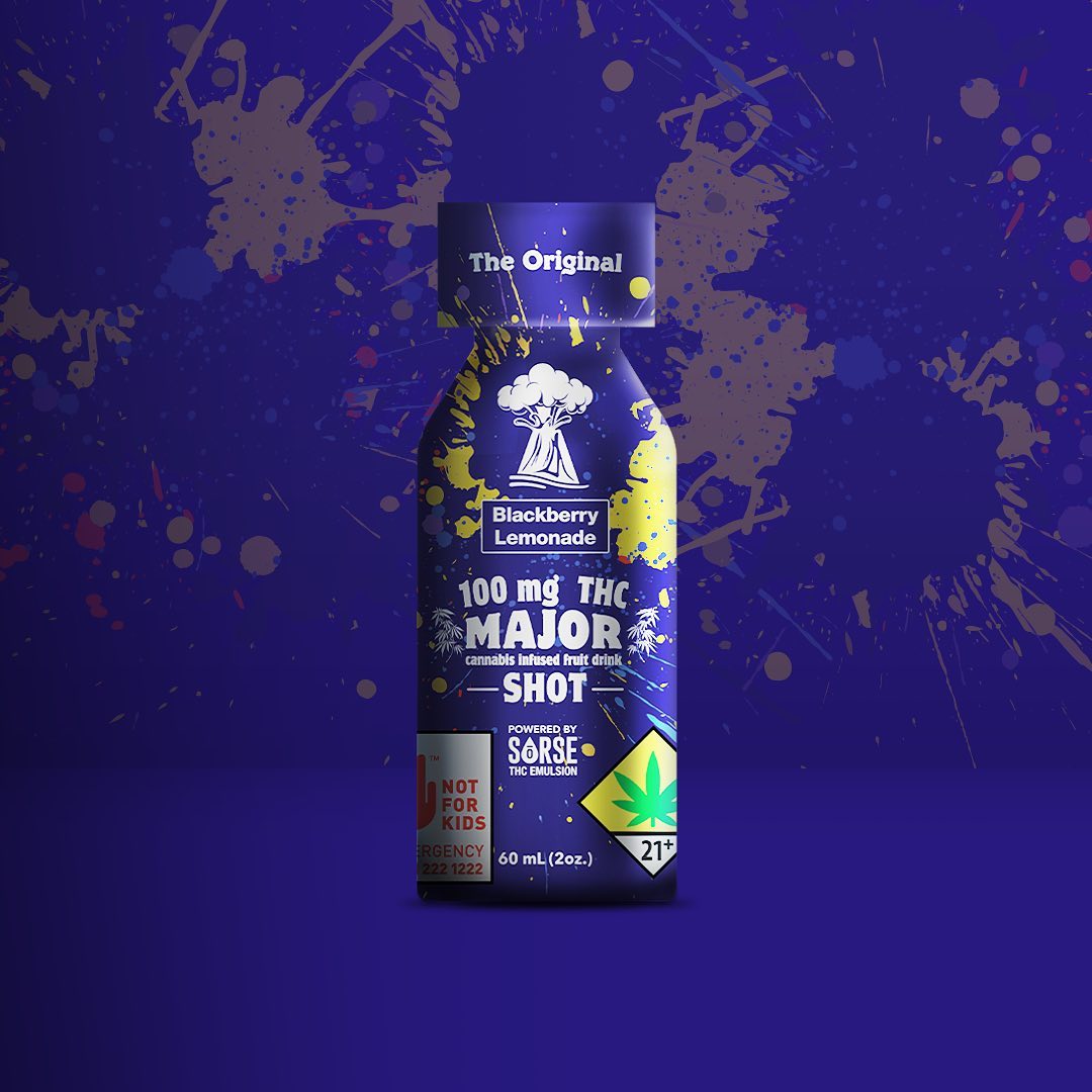 Photograph of Product: Blackberry Lemonade Shot | 100mg