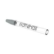 Photograph of product: White Rhino Quartz Dab Straw w/ Cap