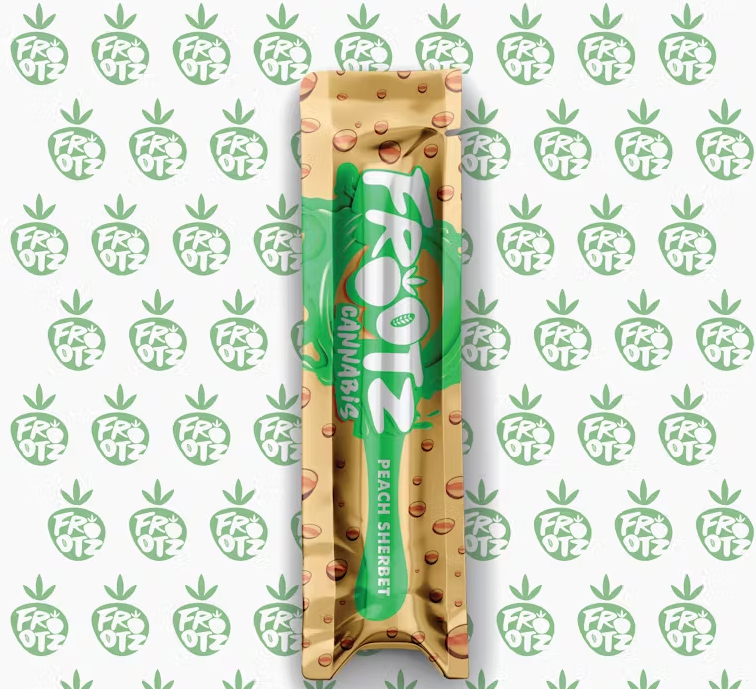 Photograph of product: Frootz - Peach Sherbert - Disposable Vape