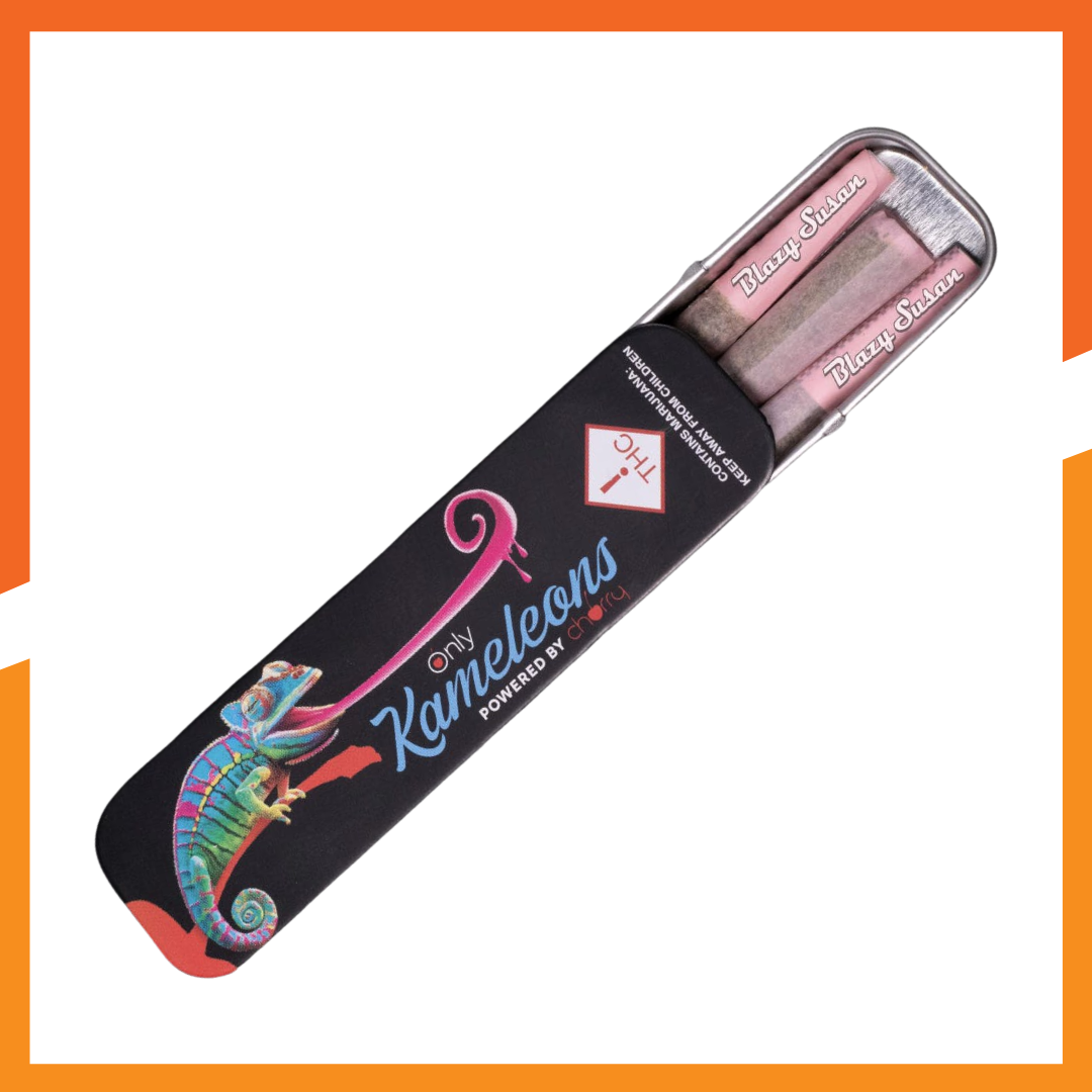 Photograph of product: Kameleons - Naughty Lemons | Infused Preroll | 3pk | 2.4g