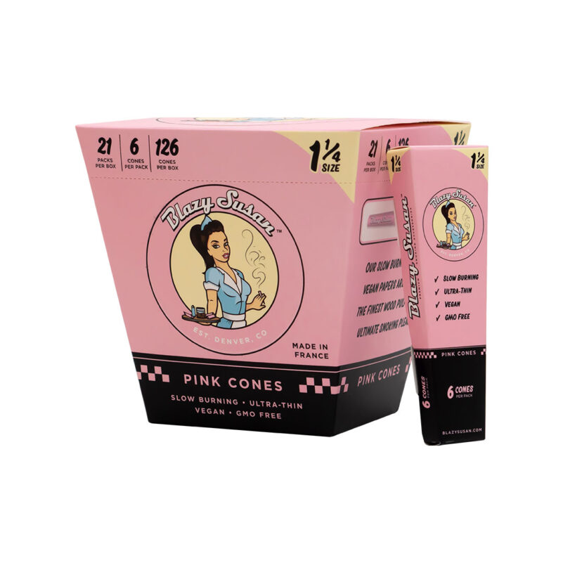 Photograph of product: Blazy Susan Pink Cones (1 1/4)
