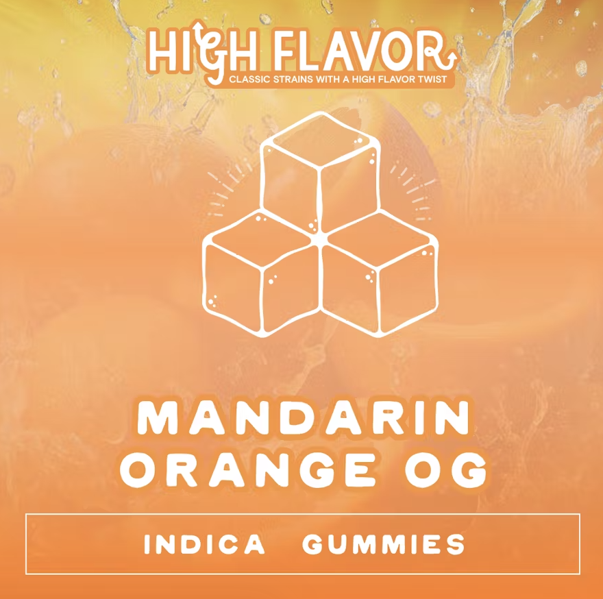 Photograph of product: Mandarin Orange OG - Oui'd High Flavor Chew