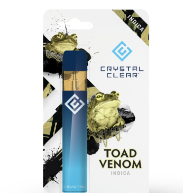 Photograph of product: Crystal Clear Toad Venom Oui'd Cartridge 1g