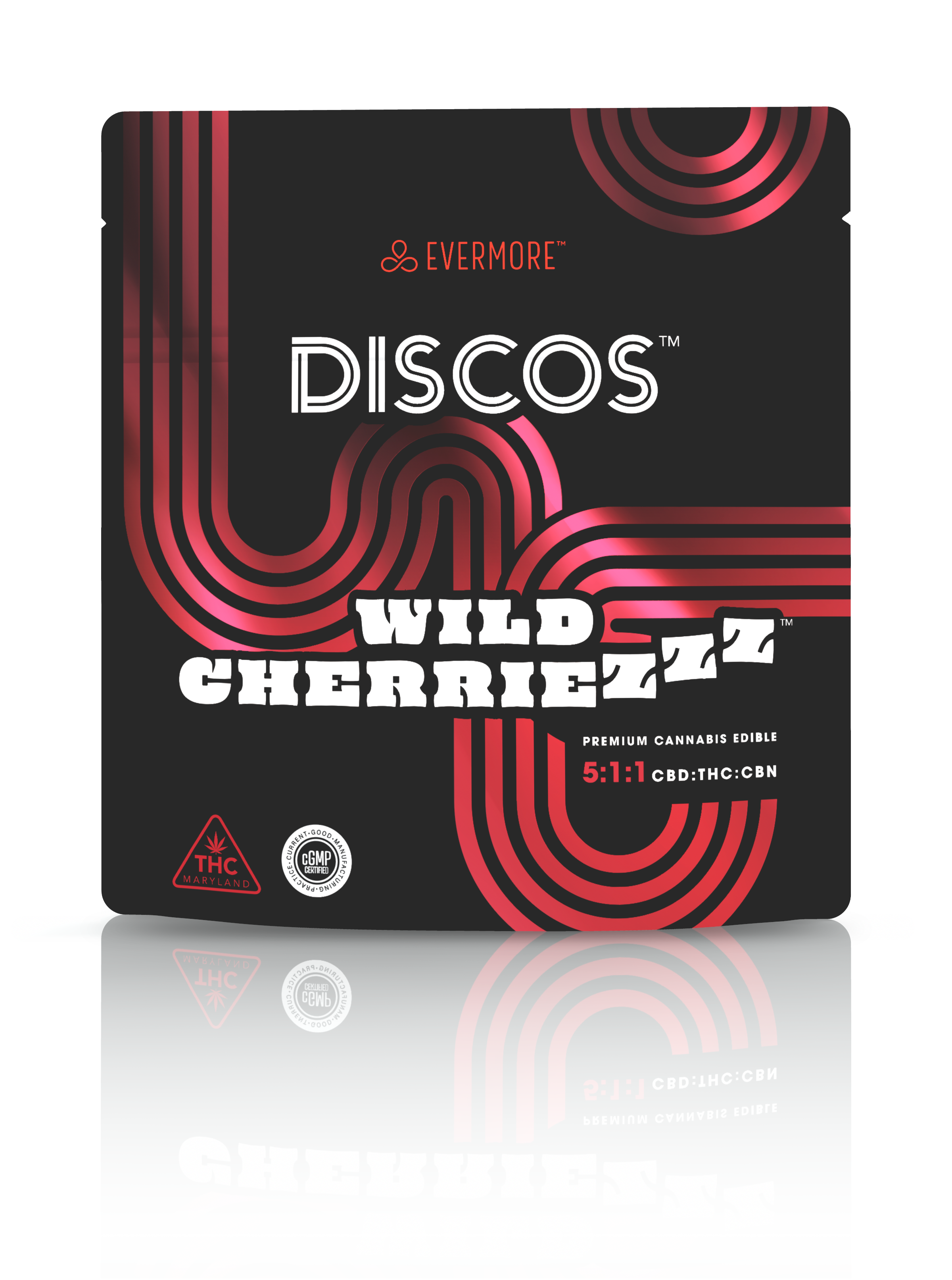 Photograph of product: EV Wild Cherriezzz Discos 100mg $18