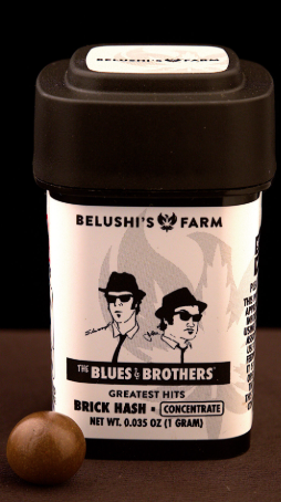 Photograph of product: Belushi's Farm | Chem x Snow Lotus - Brick Hash
