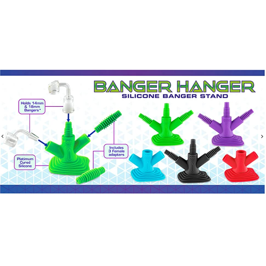 Photograph of product: Ooze Banger Hanger - Ultra Purple