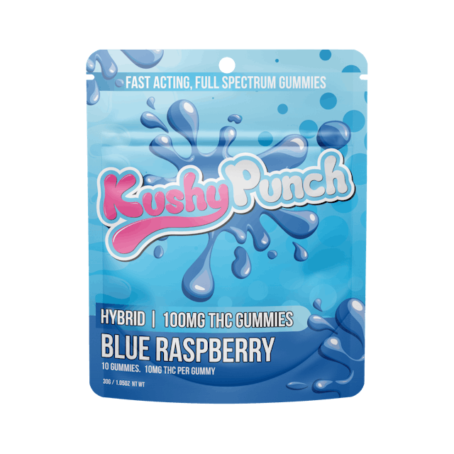 Photograph of product: Blue Raspberry Hybrid | 100mg - 