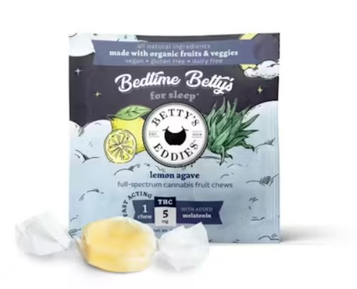 Photograph of product: Bedtime Betty's (5mg, Single Serving)
