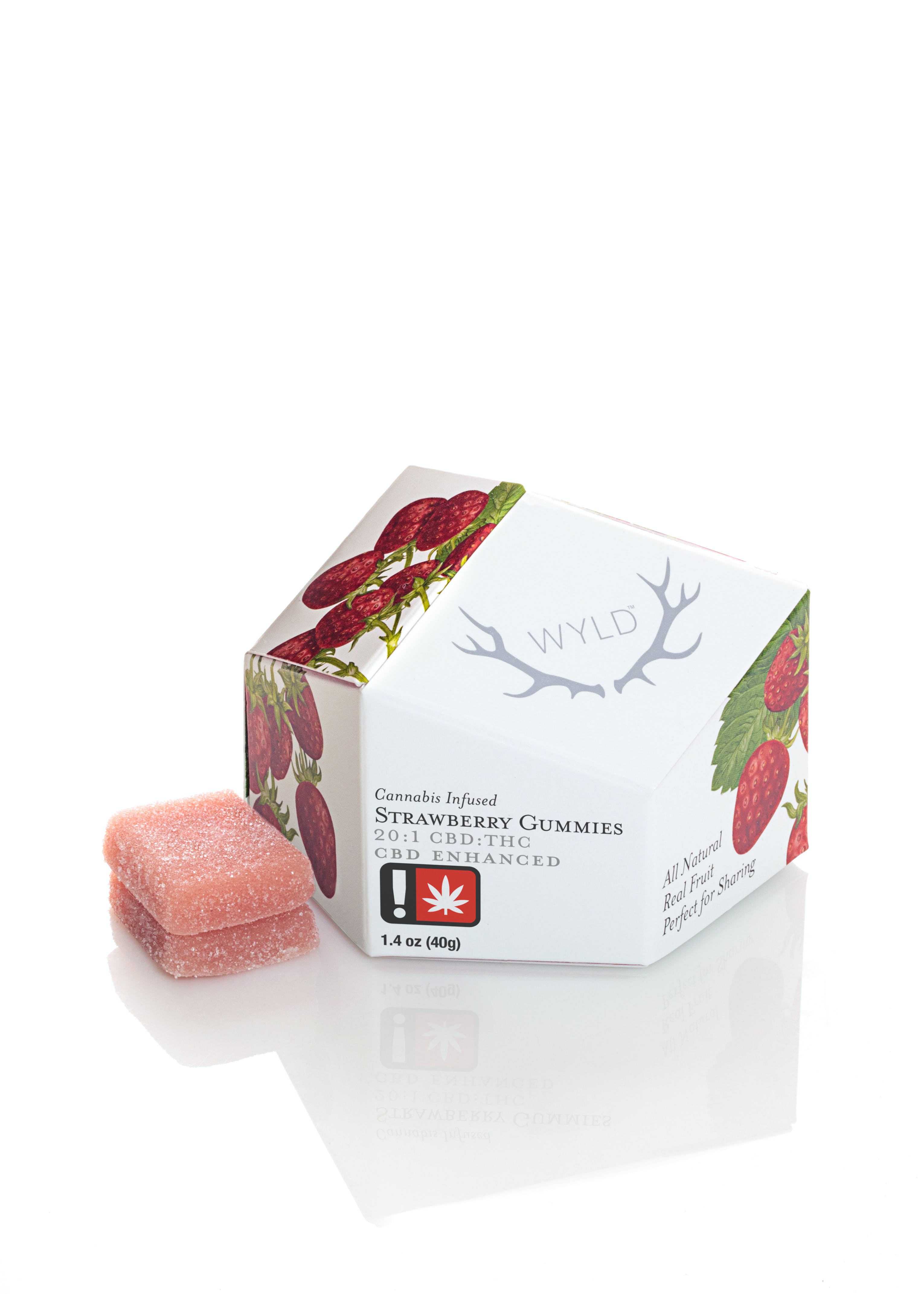 Photograph of product: Strawberry 20:1 CBD:TH-oui | 10mg