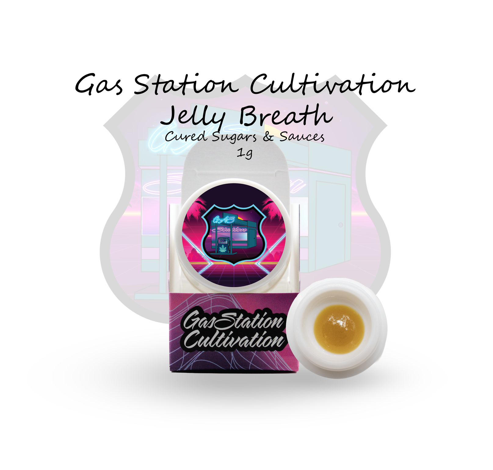 Photograph of product: Gas Station Cultivation | Jelly Breath | Cured S&S