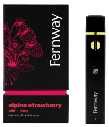 Photograph of product: Alpine Strawberry - Disposable Vape
