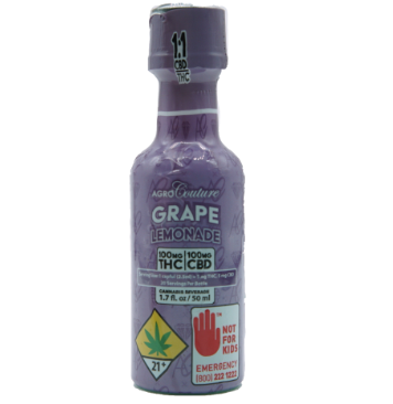 Photograph of product: Agro Couture - 1:1 Sour Grape Lemonade [200mg] - Edible shot