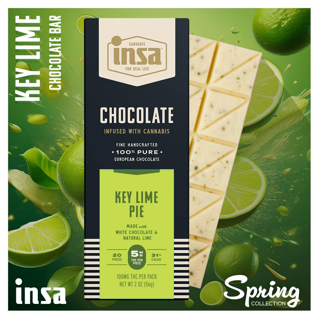 Photograph of product: Key Lime | Chocolate | 100mg