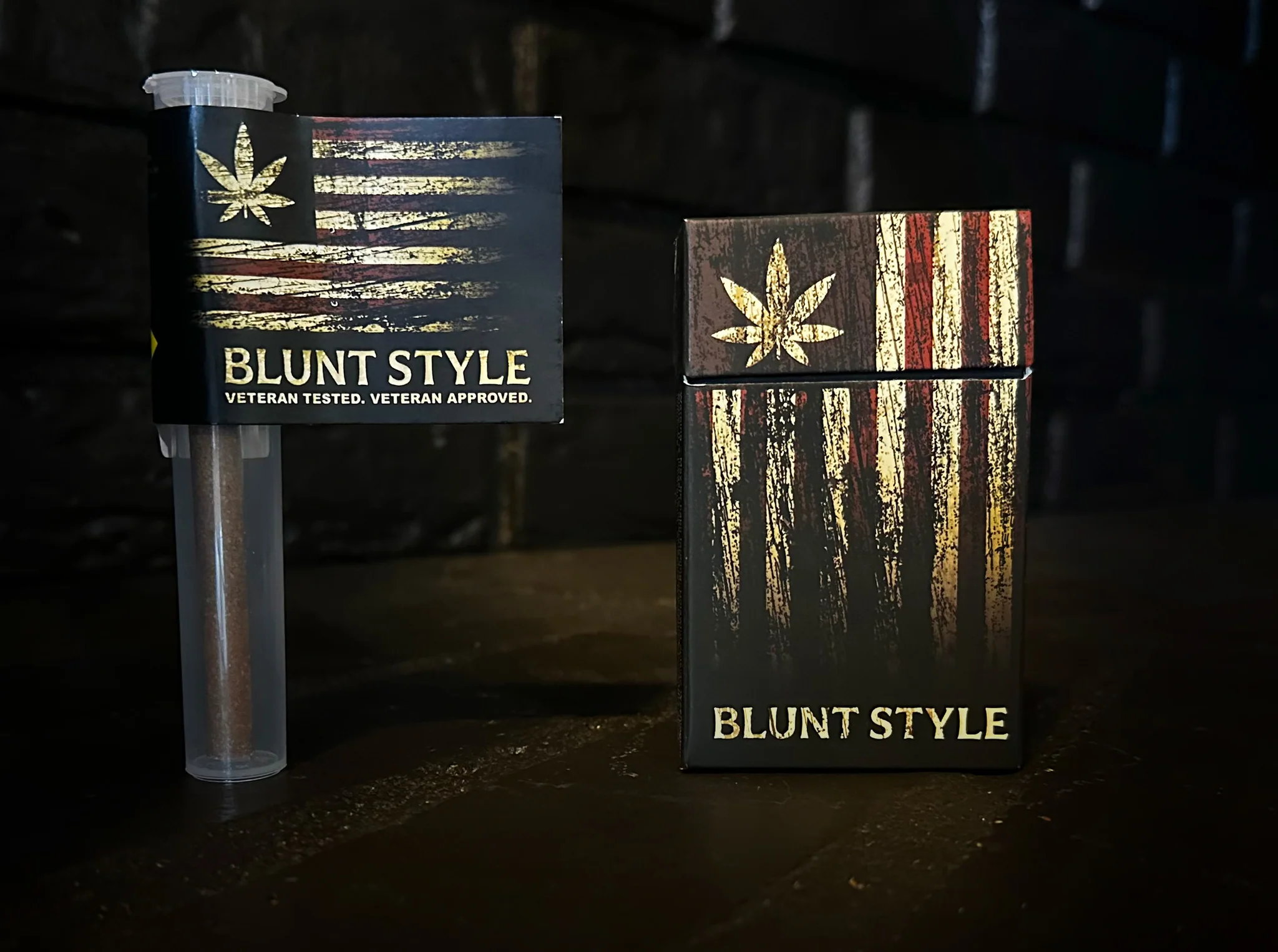 Photograph of Product: Blunt Style - Charms - Infused Pre-roll - Solventless Blunt - 1g
