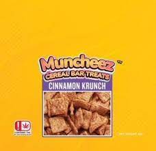 Photograph of product: Muncheez | Cereal Bars | Cinnamon Krunch | 100mg