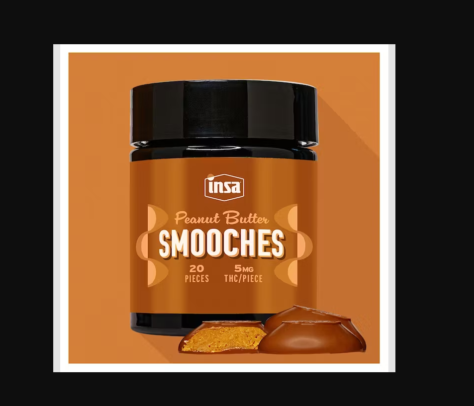 Photograph of product: 5mg TH-oui Smooches - Caramel Chocolate - 20ct