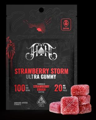 Photograph of product: STRAWBERRY STORM [S] - 100 MG