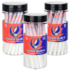 Photograph of Product: Blazy Susan x Grateful Dead 98mm Cones 50pk