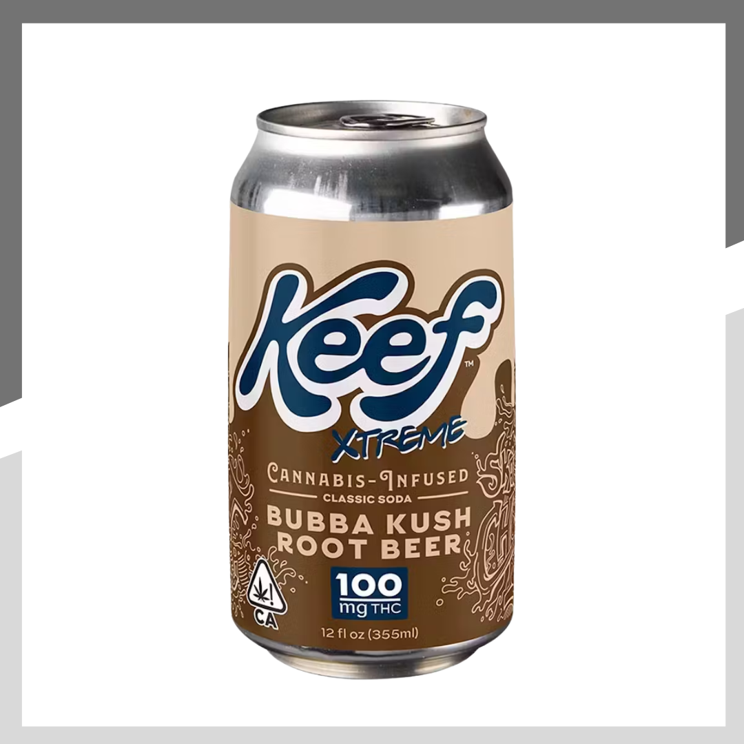Photograph of product: Xtreme - Bubba Kush Root Beer | Drinks | Each | 100mg