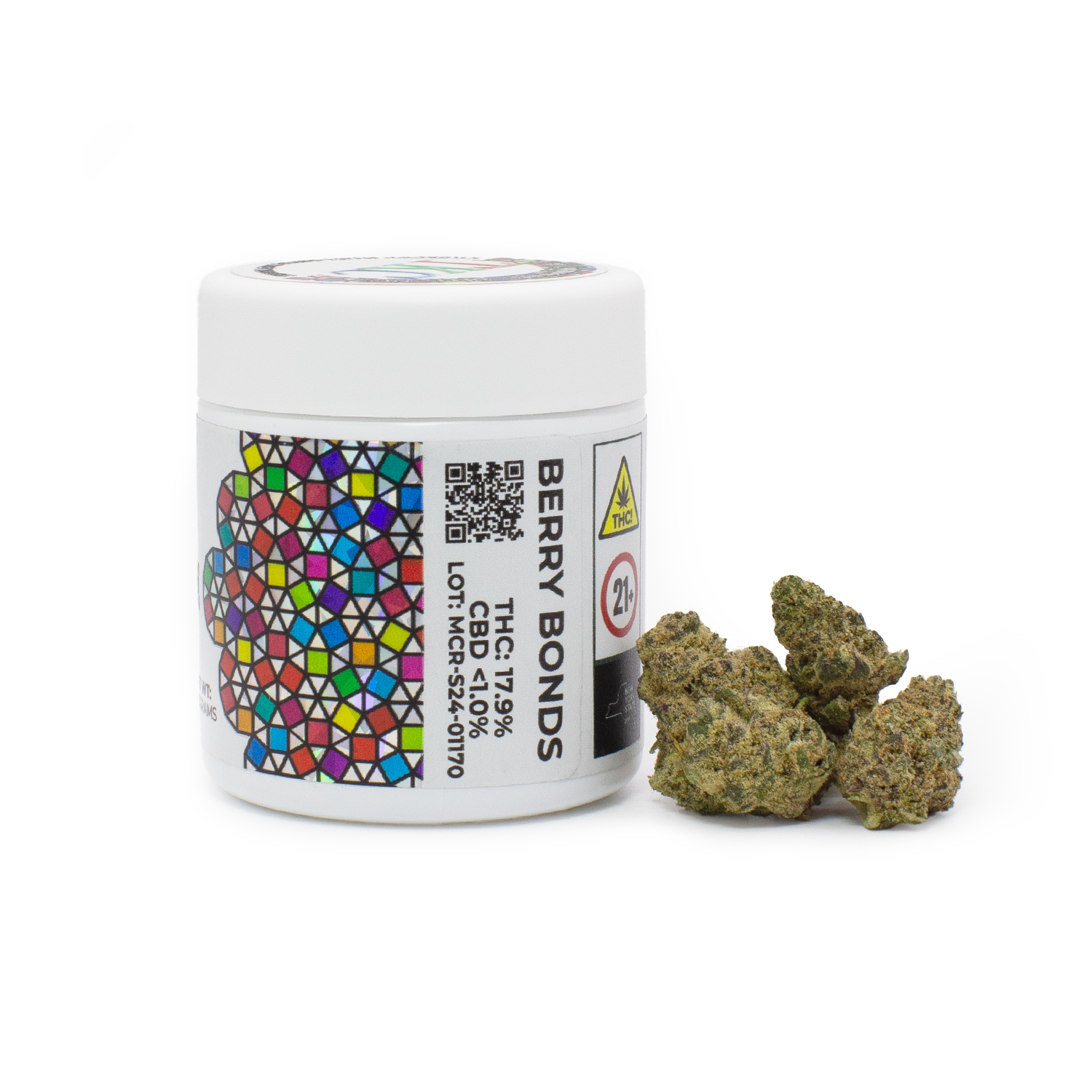 Photograph of product: Berry Bonds | Flower - 3.5g
