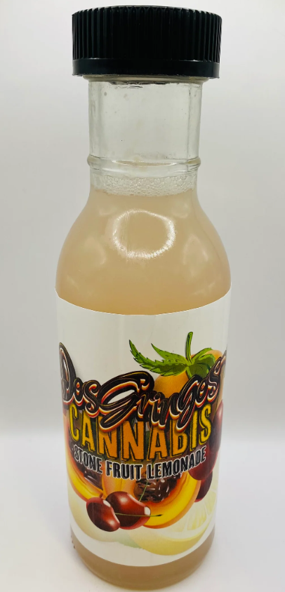 Photograph of product: Critical Solutions - Dos Gringos Stone Fruit 200mg Infused Lemonade